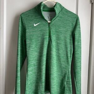 Nike Women's Emerald Green Long Sleeve Tee